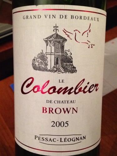 克伦巴琥珀酒庄干红Le Colombier de Chateau Brown