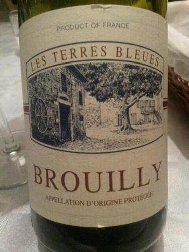 Brouilly Les Rerres Bleues