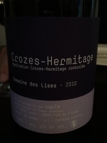 丽斯酒庄克罗兹艾米达基产区干红Domaine des Lises Crozes-Hermitage