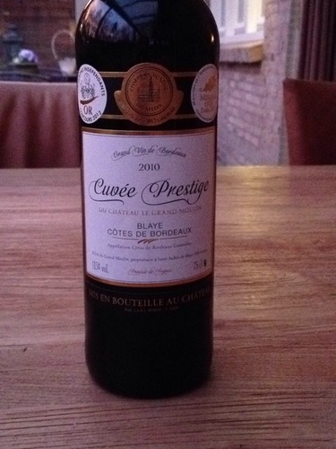 Cuvee Prestige Blaye Cotes De Bordeaux