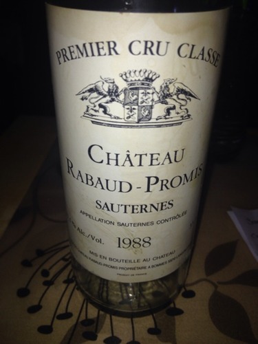 哈宝普诺酒庄贵腐甜白Chateau Rabaud-Promis