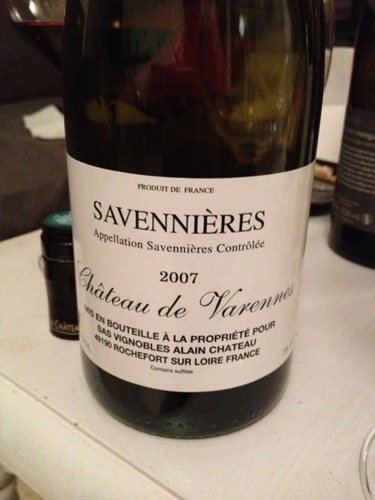 瓦伦内酒庄干白Chateau de Varennes Savennieres