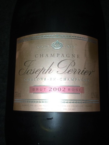 佩里耶酒庄桃红干型香槟Joseph Perrier Brut Rose