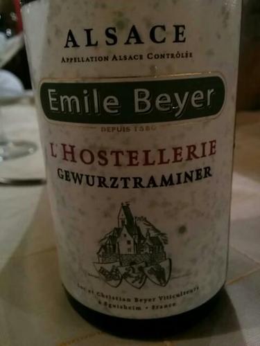 L'Hostellerie Alsace Gewürztraminer