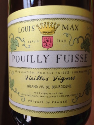 路易麦斯普伊富赛老藤干白Louis Max Pouilly-Fuisse Vieilles Vignes