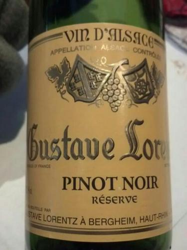 Vin D'Alsace Pinot Noir