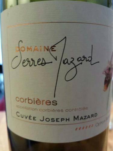 Domaine Serres Mazard Corbières Cuvée Joseph Mazard