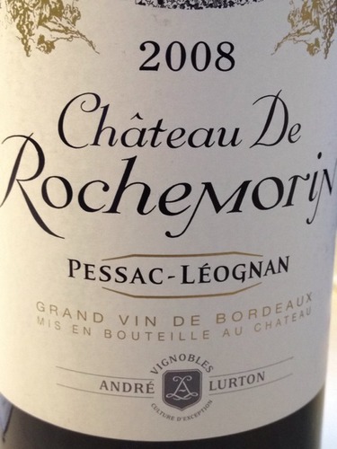 先哲安祖路登园混酿干红Chateau de Rochemorin Rouge