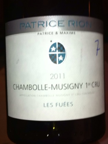 Patrice Rion Chambolle-Musigny Les Fuees