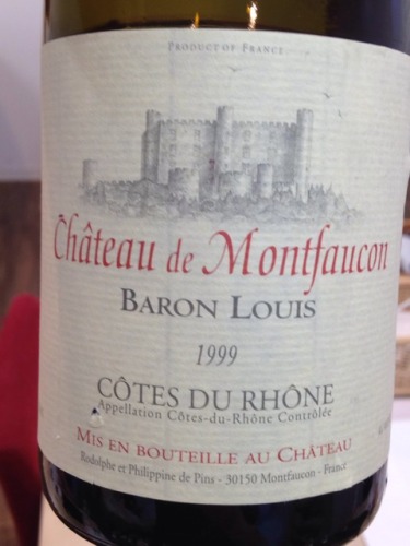 孟特法贡城堡路易斯干红Chateau de Montfaucon Baron Louis Cotes du Rhône