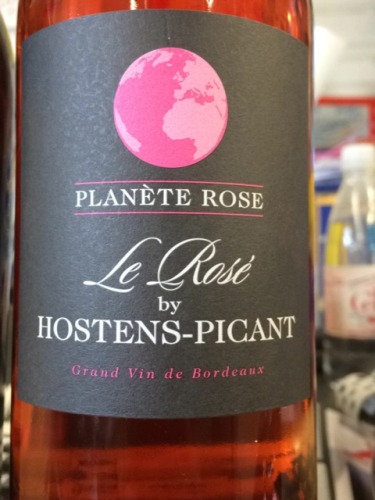 赫斯坦-皮康酒庄桃红Chateau Hostens-Picant 'Plante Rose' Le Rose by Hostens-Picant