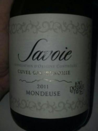 Cuvée Gastronomie Savoie Apremont