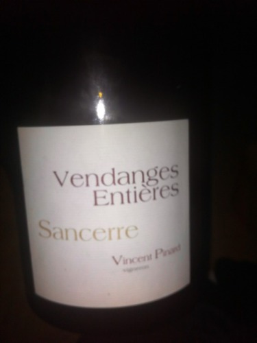 Vendanges Entieres Sancerre