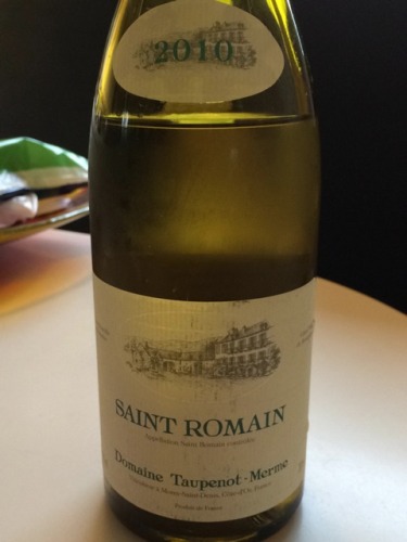 Domaine Taupenot-Merme Saint Romain Blanc