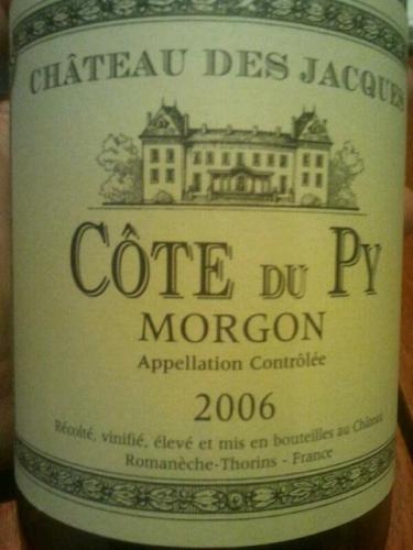 路易亚都雅克庄墨贡杜派干红Louis Jadot Chateau des Jacques Morgon Cote du Py