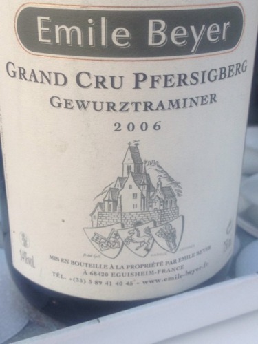 Alsace Grand Cru Pfersigberg Gewürztraminer