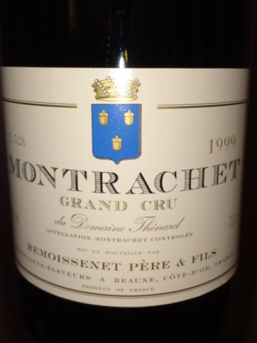 Montrachet Grand Cru du Domaine Thinard