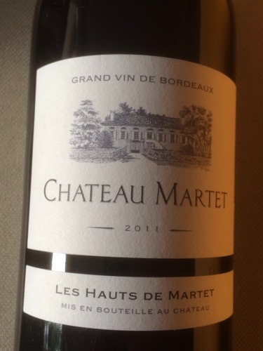 玛婷上梅婷干红Chateau Martet Les Hauts de Martet