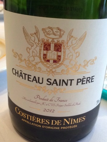 圣皮尔古堡干红Chateau Saint Pere Costieres De Nîmes