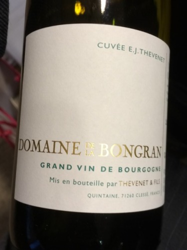 Jean Thevenet Domaine de la Bongran Vire-Clesse Cuvee Tradition E.J. Thevenet