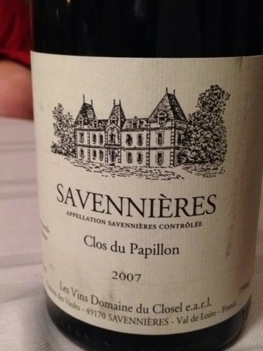 Savennières Clos Du Papillon