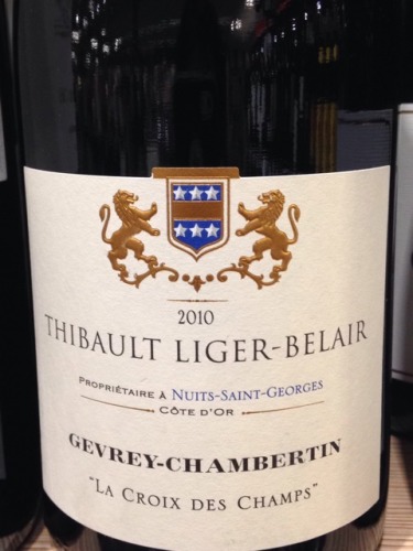 梯贝热夫雷香贝丹干红Thibault Liger-Belair Gevrey-Chambertin La Croix des Champs