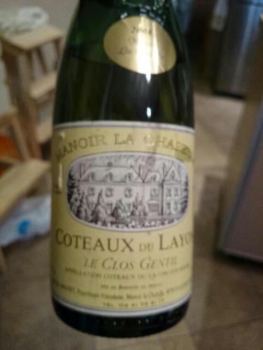 Coteaux Du Layon Le Clos Gentil