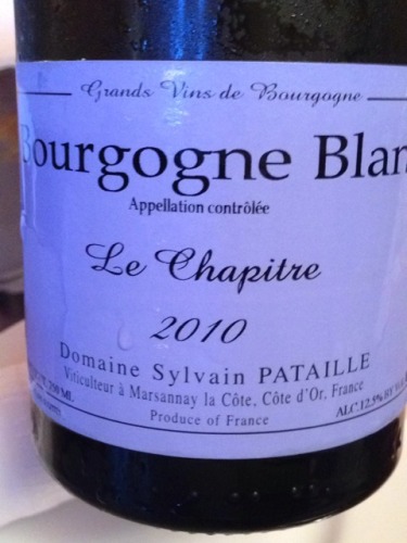 Le Chapitre Bourgogne Blanc