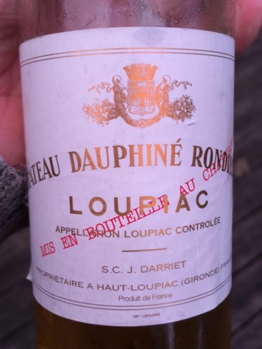 Dauphine Rondillon Loupiac