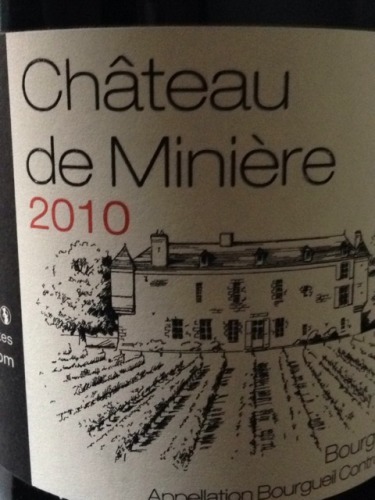 乔丽城堡布尔格伊干红Chateau de Miniere Bourgueil