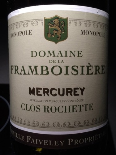 Framboisiere Mercurey Clos Rochette