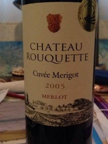 洛克城堡梅洛干红Chateau Rouquette Cuvee Merigot Merlot