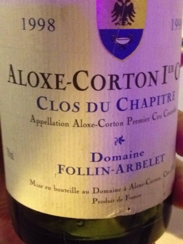 Aloxe-Corton 1er Cru Clos Du Chapitre