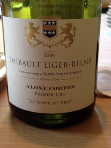 梯贝阿罗克斯科通一级园拓沛干红Thibault Liger-Belair La Toppe au Vert Aloxe-Corton Premier Cru