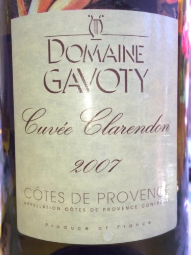 Cuvée Clarendon Cotes De Provence White