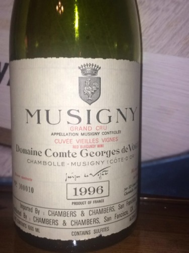 武戈公爵酒庄慕西尼干红Domaine Comte Georges de Vogue Musigny