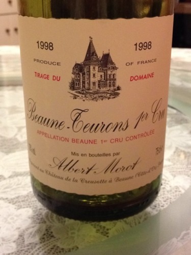 蒙露酒庄博纳特伦园红葡萄酒Albert Morot Blles Beaune 1er Cru Les Teurons