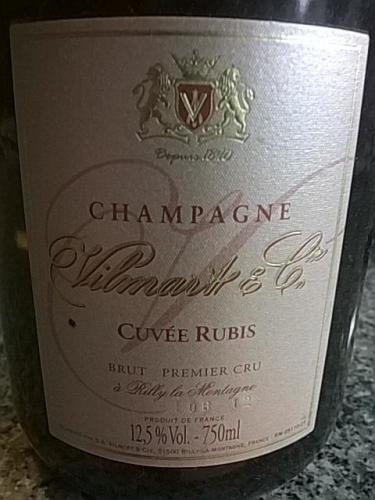 威尔马特露比桃红干型香槟Vilmart Cuvee Rubis Brut Rose