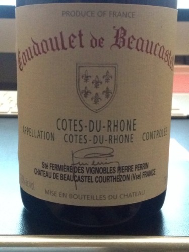 博卡斯特尔科多勒干白Chateau de Beaucastel Coudoulet Blanc