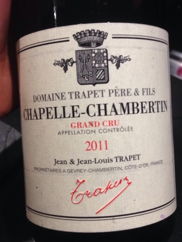 查皮特古堡小教堂香贝丹干红Domaine Trapet Pere & Fils Chapelle Chambertin Grand Cru