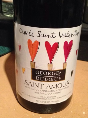 乔治杜柏夫圣瓦伦丁特酿干红Georges Duboeuf Saint Amour Cuvée Saint Valentin	