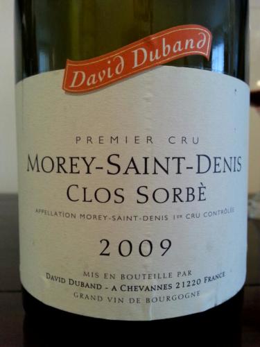 Clos Sorbè Morey-Saint-Denis Premier Cru