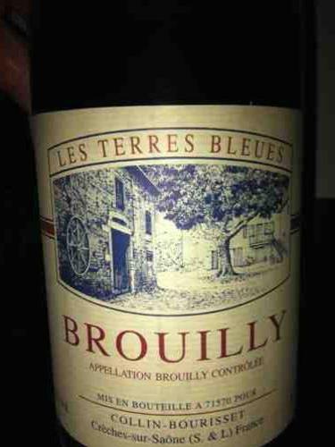 Brouilly Les Rerres Bleues