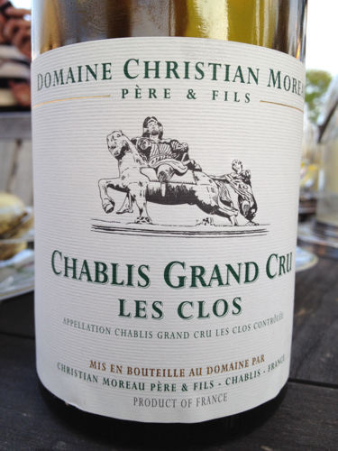 莫罗酒庄夏布利特级园干白Domaine Christian Moreau Pere & Fils Les Clos Chablis Grand Cru