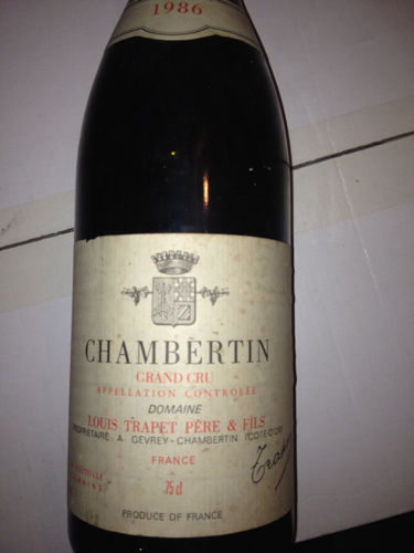 Chambertin Grand Cru