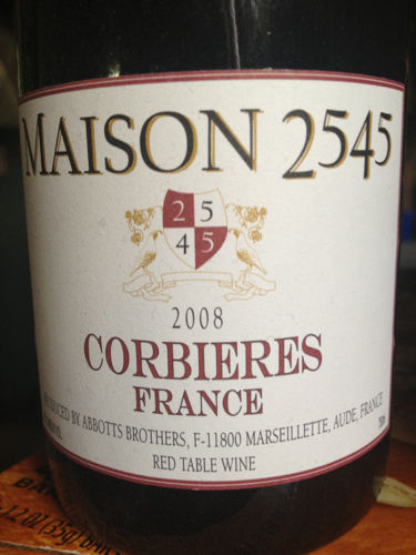 Brothers Corbieres Maison 2545