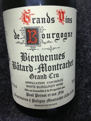 宝裴诺酒庄斑薇妮巴塔梦哈榭头等苑干白Paul Pernot et Ses Fils Bienvenues-Batard-Montrachet