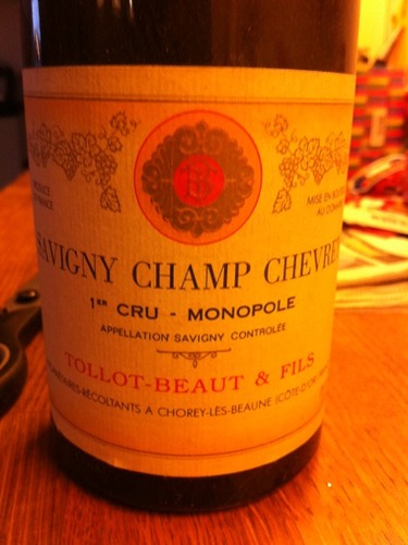 Savigny-Champ-Chevrey Premier Cru