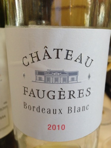富爵波尔多干白Chateau Faugeres Bordeaux Blanc