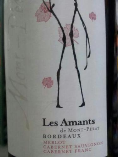 Les Amants Bordeaux Merlot Cabernet Sauvignon Franc